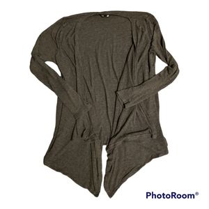 H&M Gray Basic Long Sleeve Open Cardigan Medium